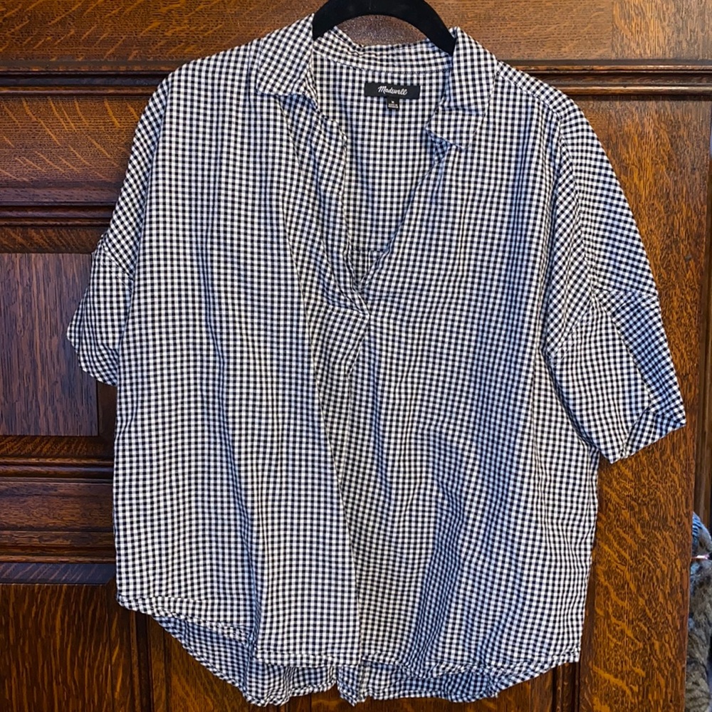 Madewell Gingham Collared Shirt